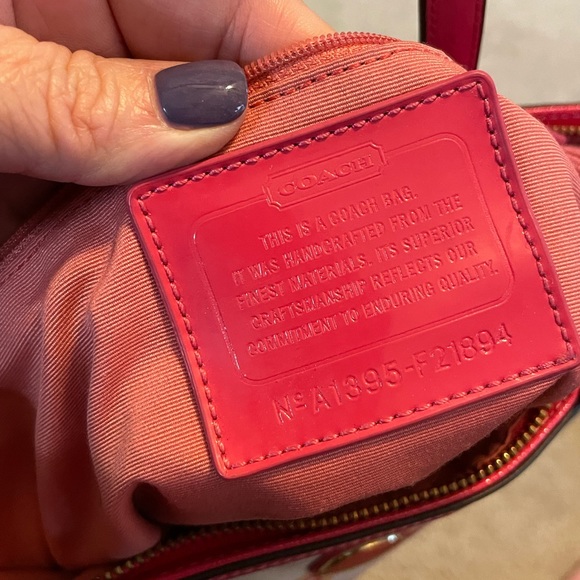 Coach poppy dream Scribble Handbag - Picture 3 of 4